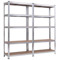 71" Schwerlast-Aufbewahrungsregal mit 5 Ebenen - 35.5 x 15.76 x 71 in.