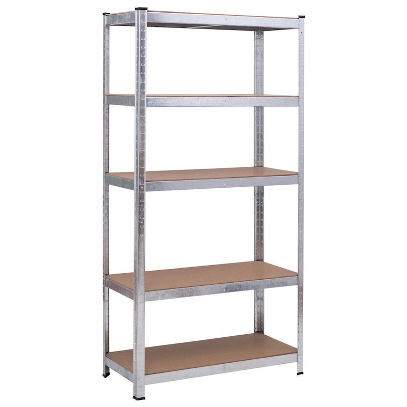 71" Schwerlast-Aufbewahrungsregal mit 5 Ebenen - 35.5 x 15.76 x 71 in.