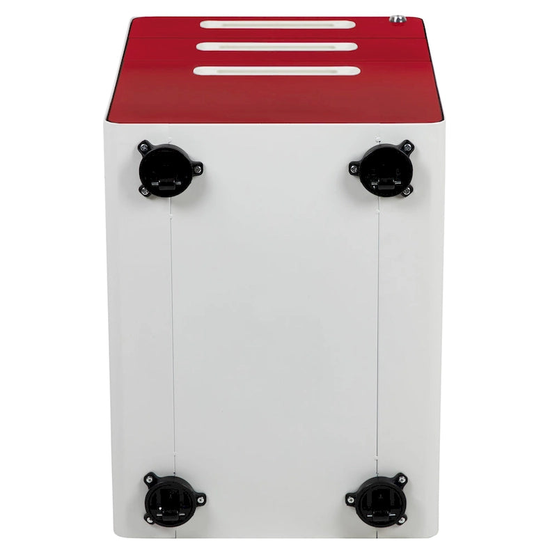 Ergonomic 3-Drawer Mobile Locking Filing Cabinet Storage Organizer