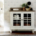 Antique Linen Weathered Gray Server