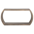 Modern Console Table with Open Shelf - 60x16x30 in.