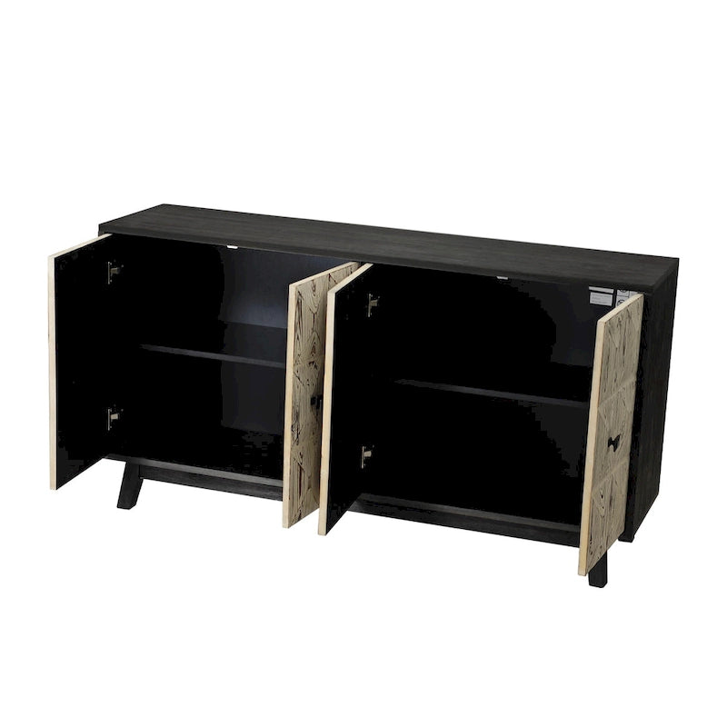 59.84 4-türiges Vintage-Sideboard