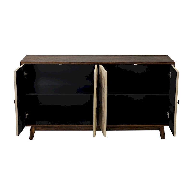 59.84 4-türiges Vintage-Sideboard