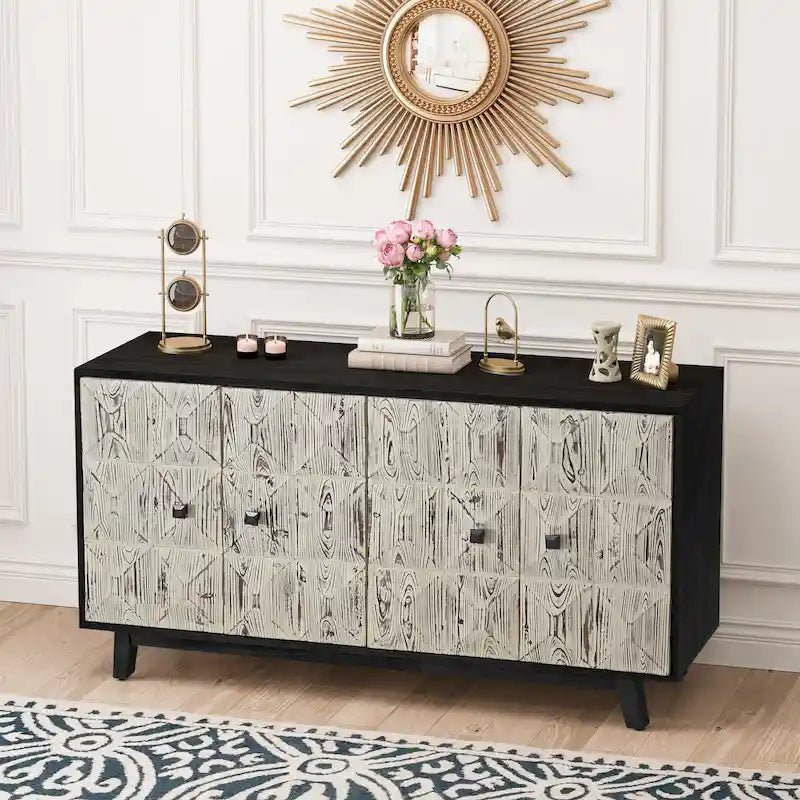 4 Doors Vintage Sideboard