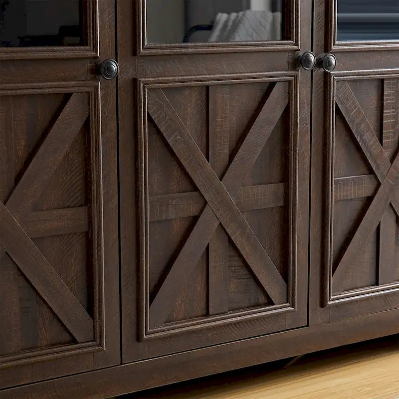 Schrank mit 3 Türen, großer Buffet- und Sideboardschrank