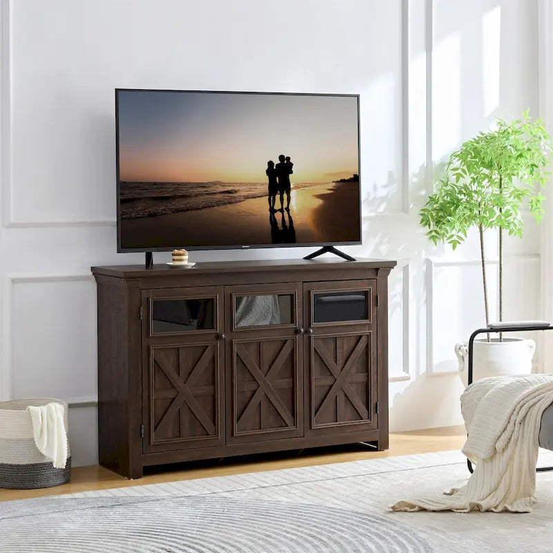 Schrank mit 3 Türen, großer Buffet- und Sideboardschrank