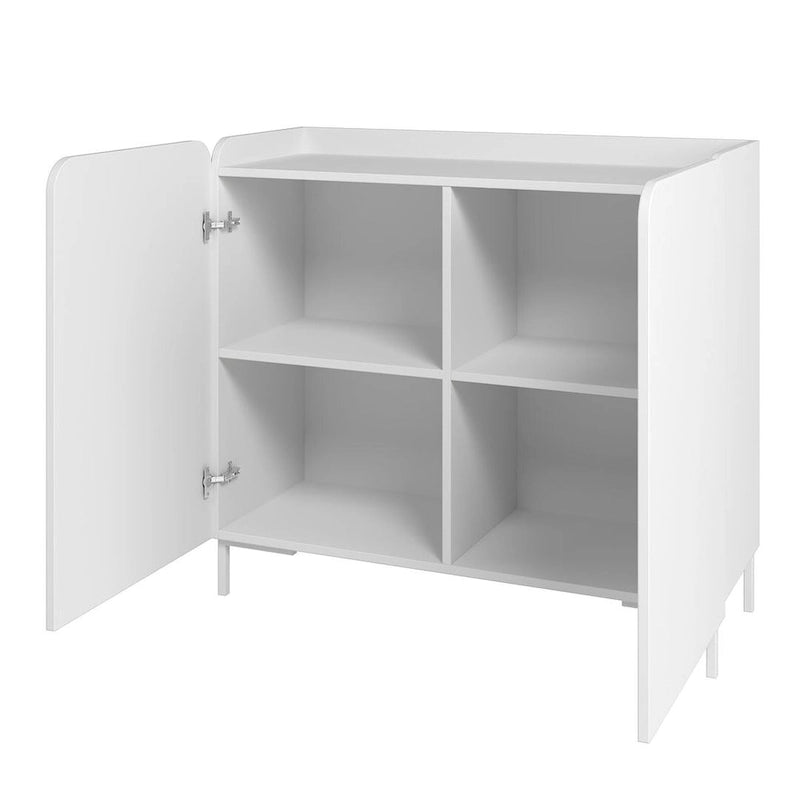 Akzentschrank-Set im Mid-Century-Modern-Stil, 2-teilig - 35.43 x 31.88 x 13.97 in.