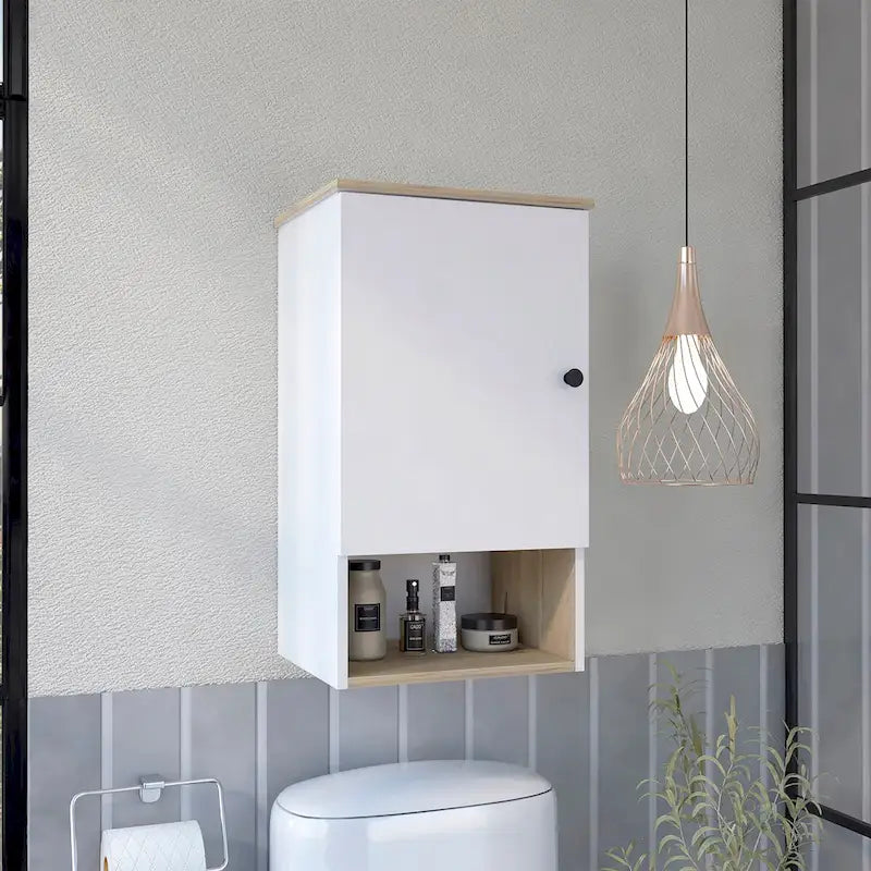 Recessed Medicine Cabinet with Adjustable Shelves - Polished Frameless Mirror