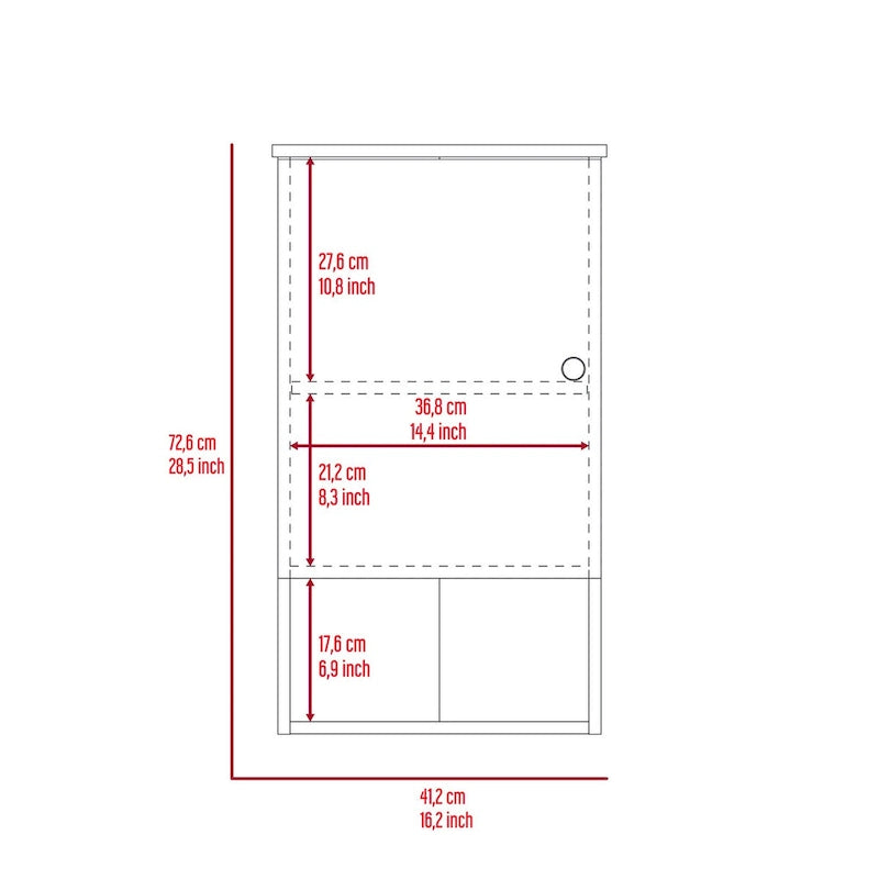 Recessed Medicine Cabinet with Adjustable Shelves - Polished Frameless Mirror