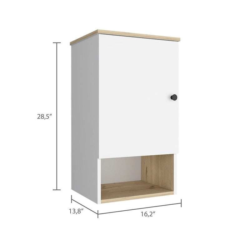 Recessed Medicine Cabinet with Adjustable Shelves - Polished Frameless Mirror