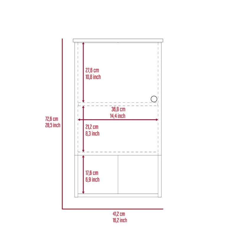 Recessed Medicine Cabinet with Adjustable Shelves - Polished Frameless Mirror