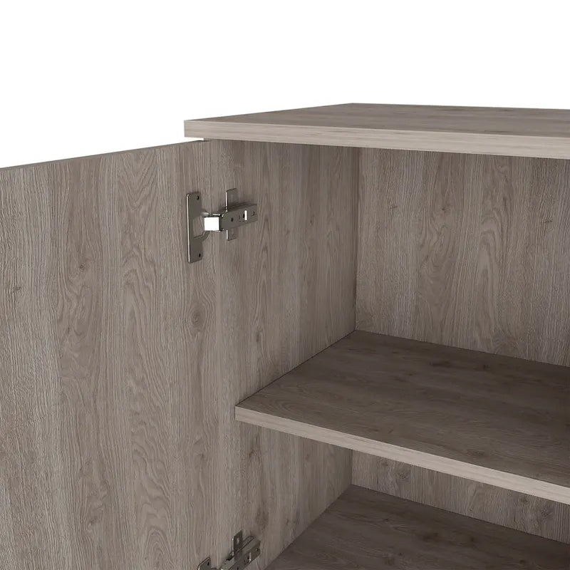 Recessed Medicine Cabinet with Adjustable Shelves - Polished Frameless Mirror