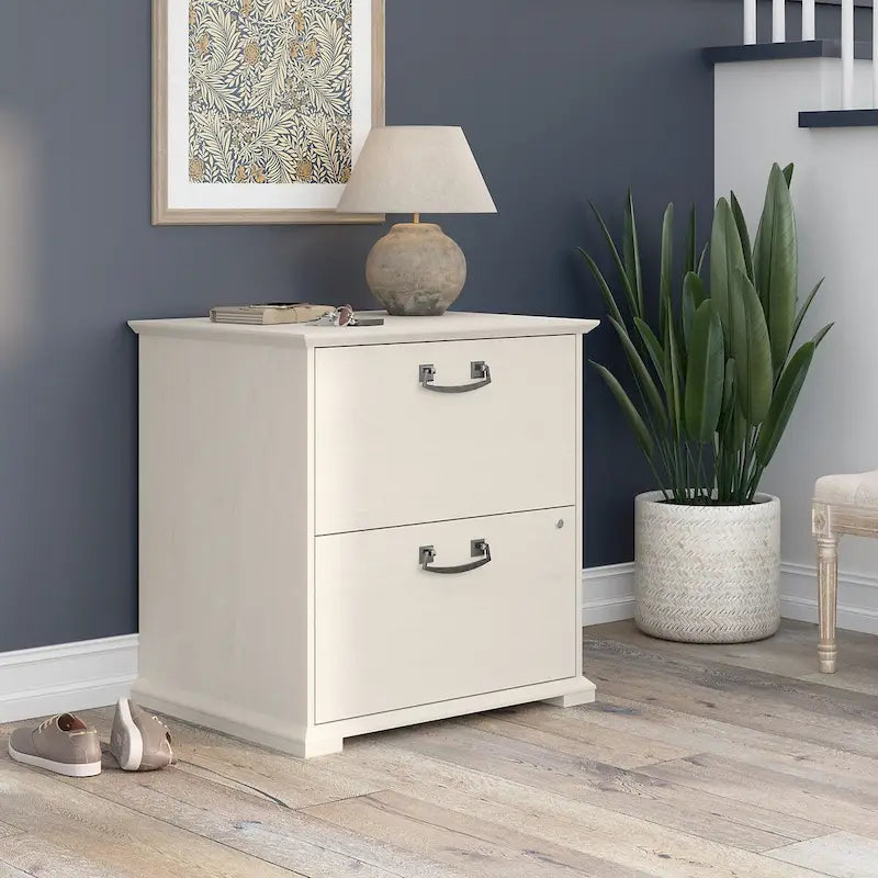 Farmhouse 2-Drawer Accent File Cabinet - 29x23x30 in.