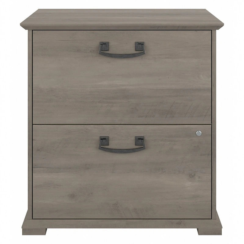 Farmhouse 2-Drawer Accent File Cabinet - 29x23x30 in.